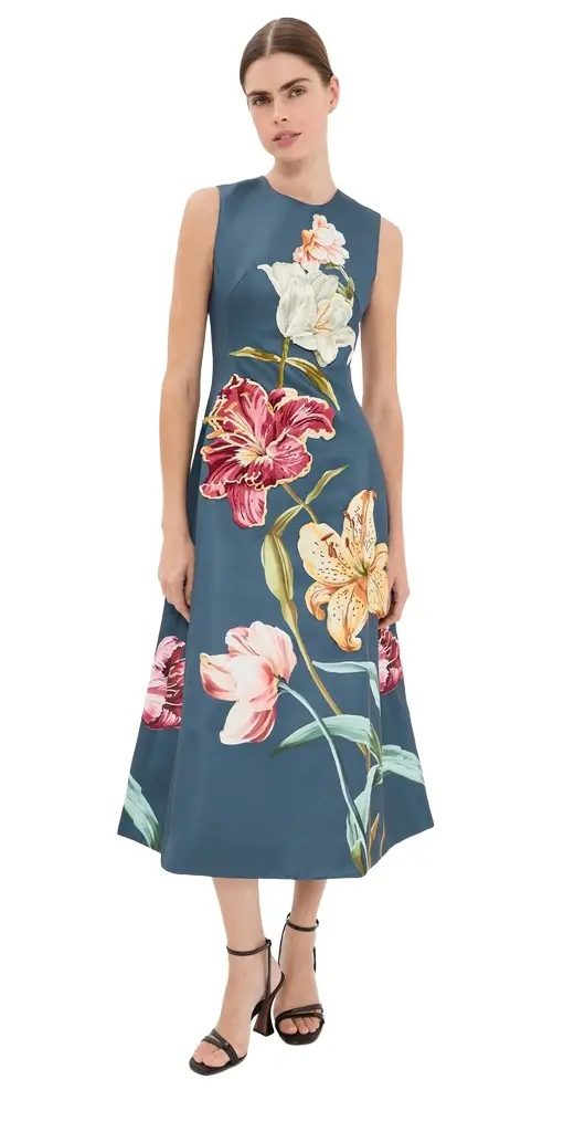 Cleo Embroidered Sleeveless Dress Cleo Embroidered Sleeveless Dress