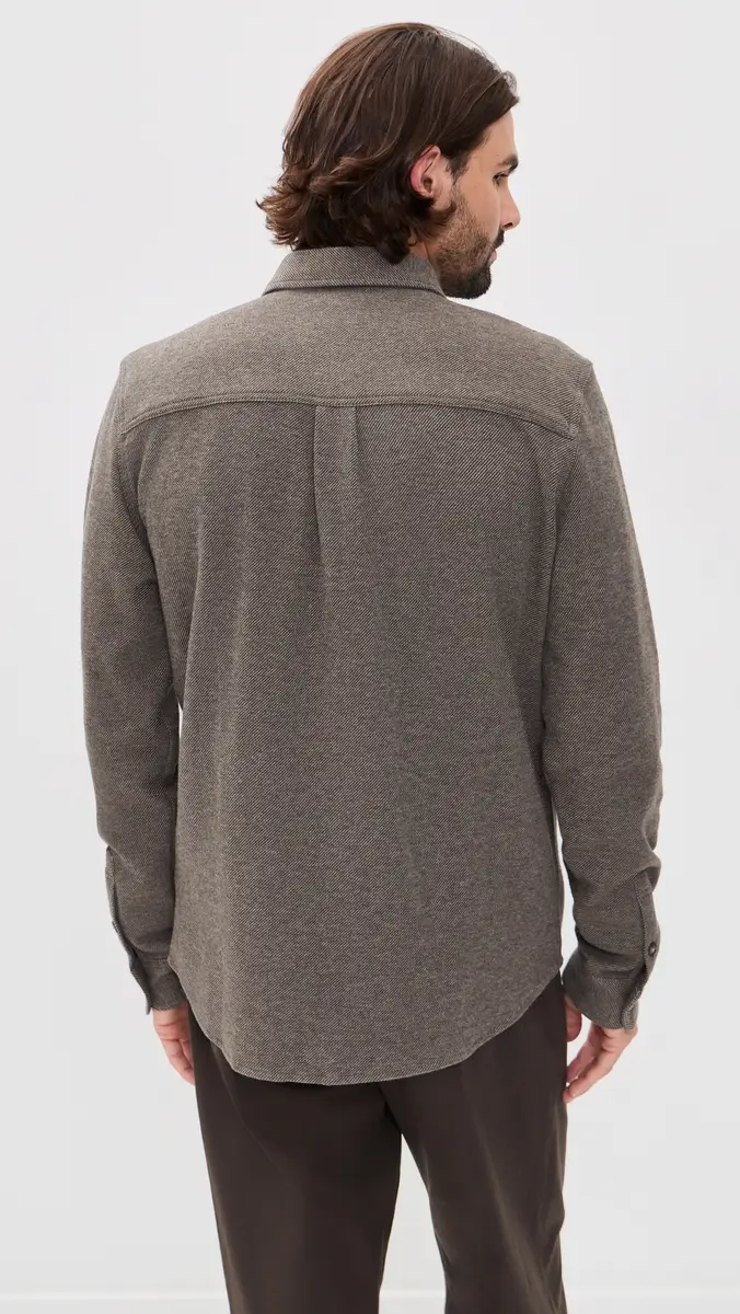 Marine Layer Pacifica Stretch Twill Overshirt | Thumbnail 3