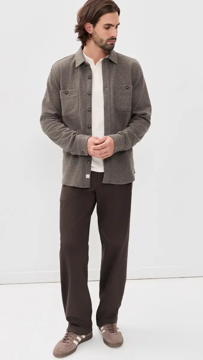 Marine Layer Pacifica Stretch Twill Overshirt | Thumbnail 5