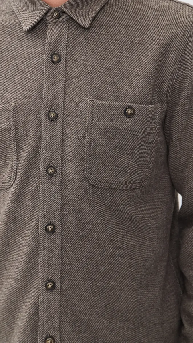 Marine Layer Pacifica Stretch Twill Overshirt | Thumbnail 6