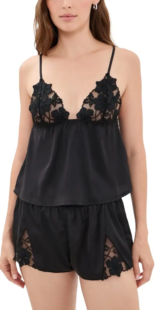 Bluebella Alara Luxury Satin Cami and Short Set