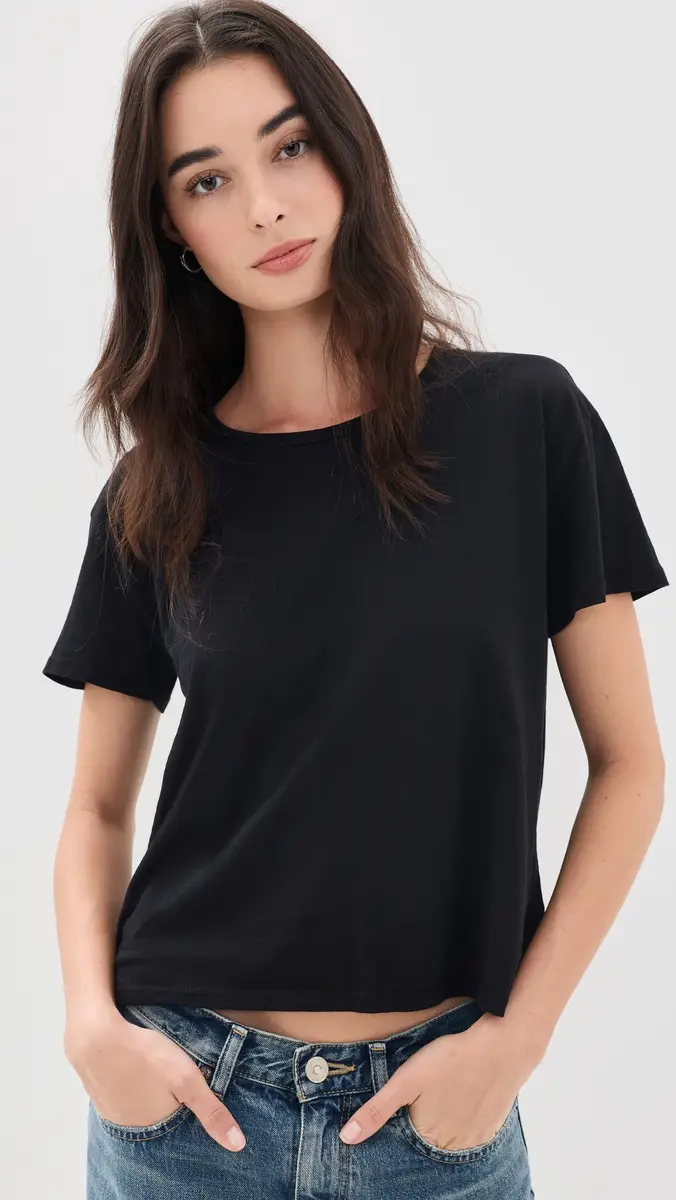 perfectwhitetee Harley Boxy Crew Tee | Thumbnail 2