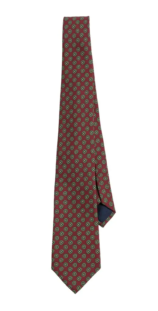 Polo Ralph Lauren Original Label Silk Foulard Neck Tie