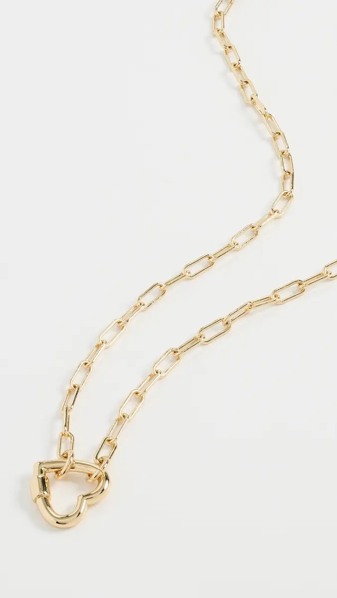 Madewell Heart Carabiner Box Chain | Thumbnail 2