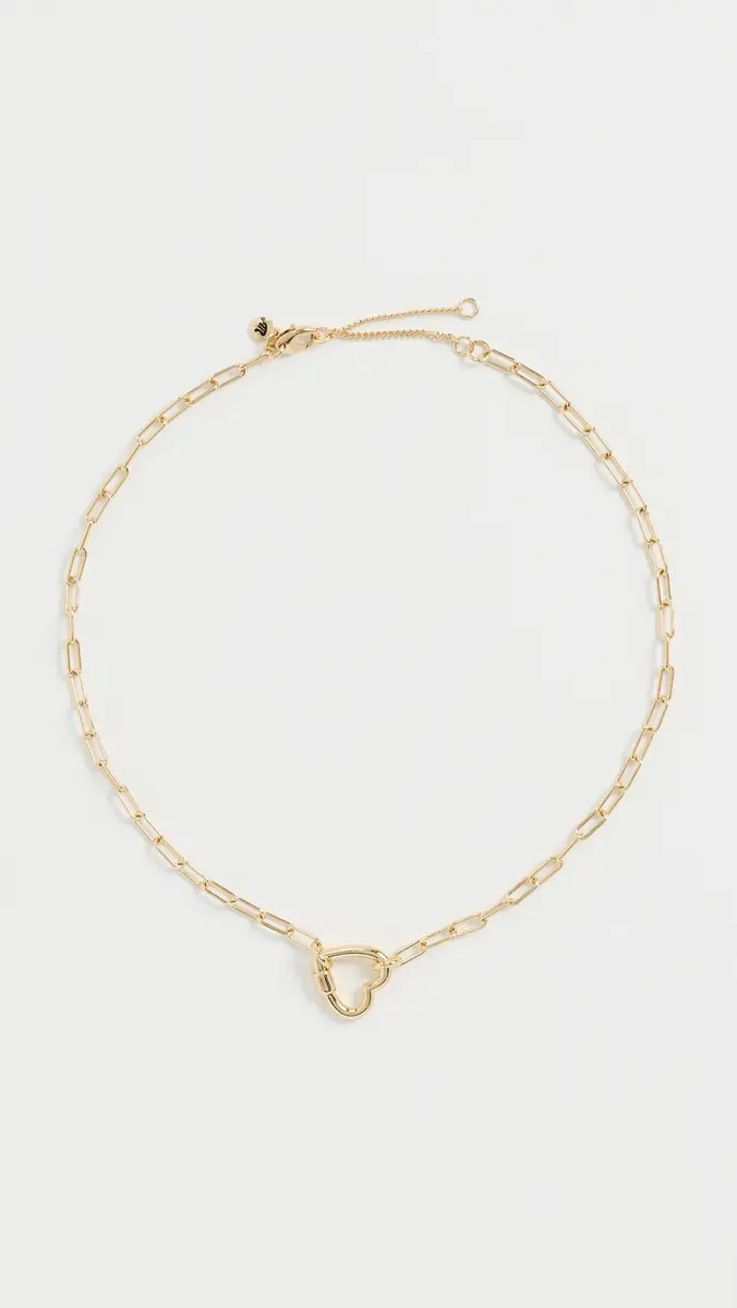Madewell Heart Carabiner Box Chain | Thumbnail 4