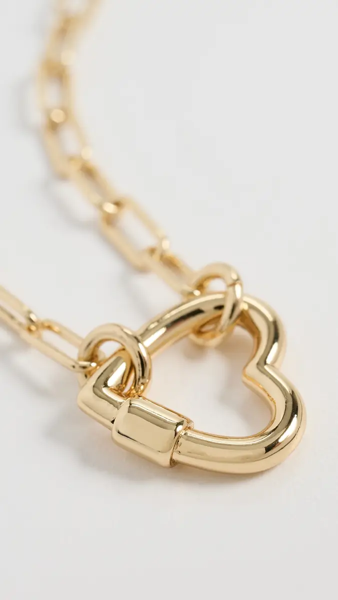 Madewell Heart Carabiner Box Chain | Thumbnail 5