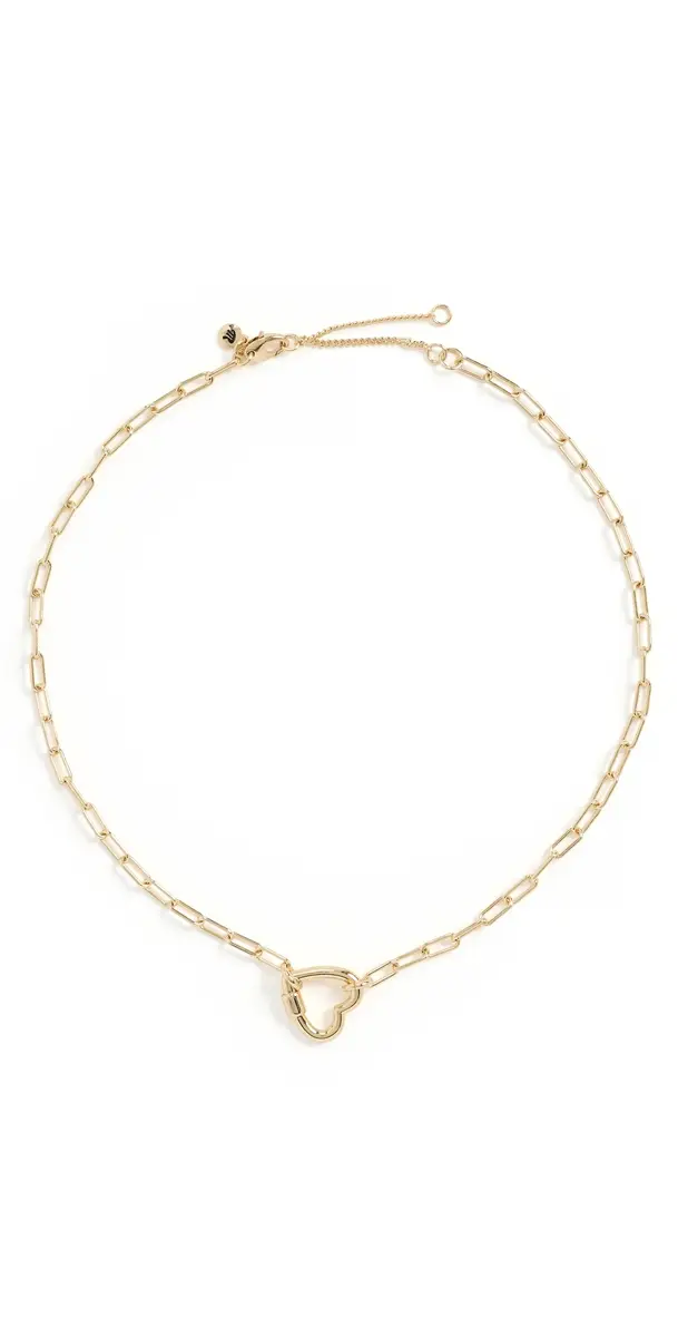 Madewell Heart Carabiner Box Chain