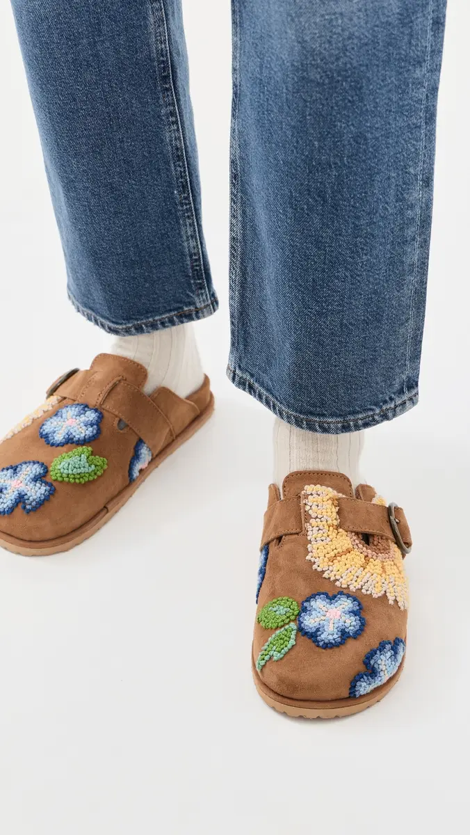 Laidback London Drift French Knot Mules | Thumbnail 3 Laidback London Drift French Knot Mules | Thumbnail 3