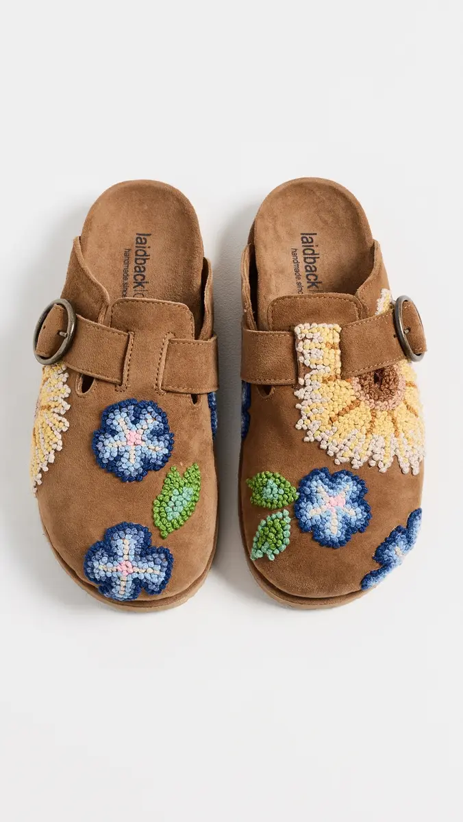 Laidback London Drift French Knot Mules | Thumbnail 5 Laidback London Drift French Knot Mules | Thumbnail 5