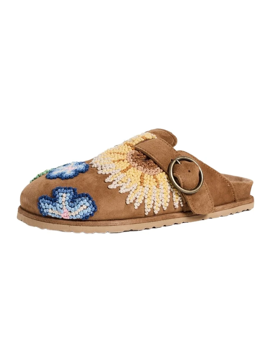 Laidback London Drift French Knot Mules