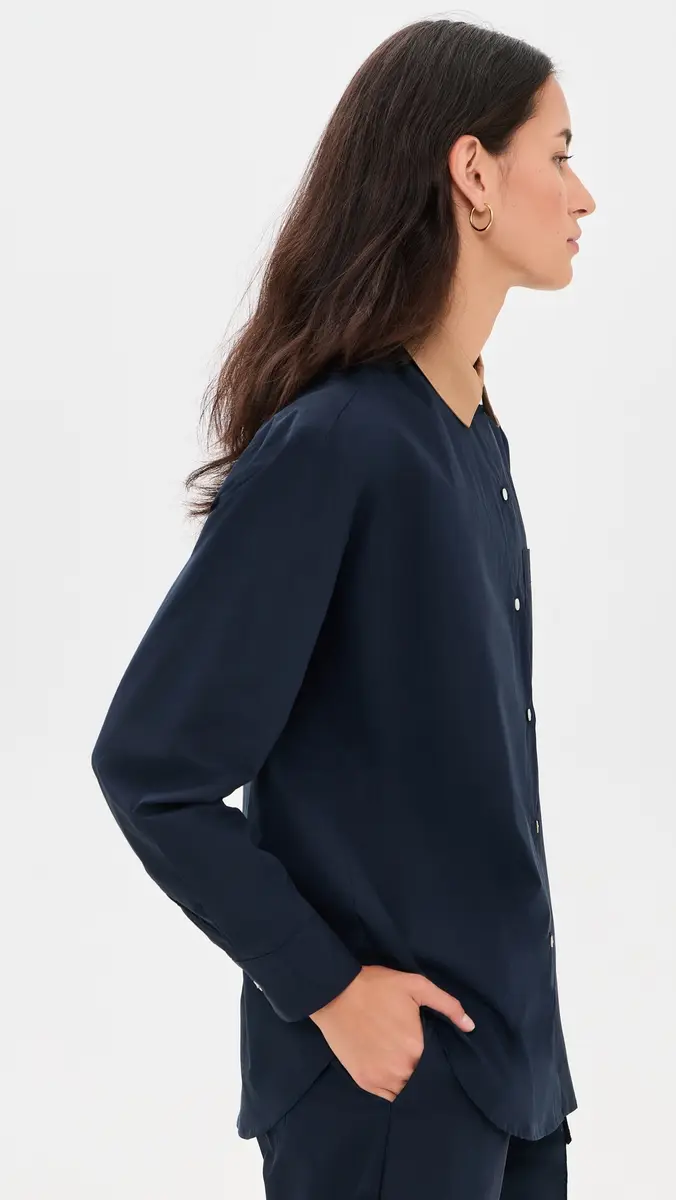 LESET Yoshi Contrast Classic Button Down Shirt | Thumbnail 4 LESET Yoshi Contrast Classic Button Down Shirt | Thumbnail 4