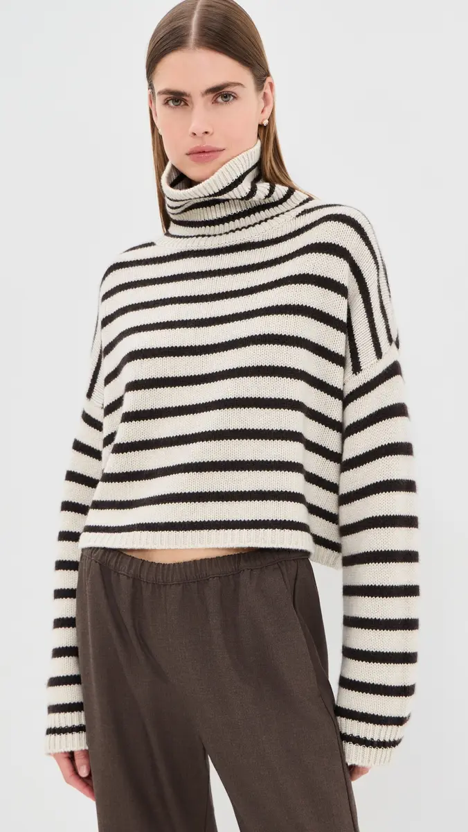 Lisa Yang Zerlina Striped Cashmere Sweater | Thumbnail 2 Lisa Yang Zerlina Striped Cashmere Sweater | Thumbnail 2
