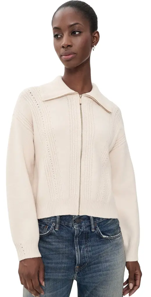 Z Supply Silverlake Zip Cardigan