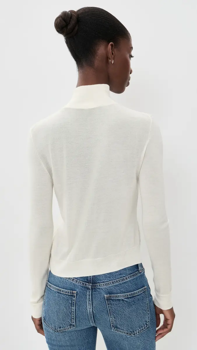 Vince Slim Long Sleeve Cashmere Turtleneck | Thumbnail 3 Vince Slim Long Sleeve Cashmere Turtleneck | Thumbnail 3