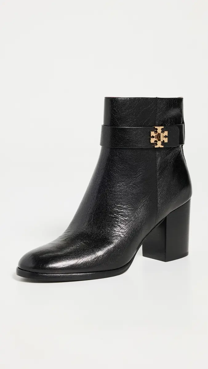 Tory Burch T Lock Heeled Ankle Boots 70mm | Thumbnail 2 Tory Burch T Lock Heeled Ankle Boots 70mm | Thumbnail 2