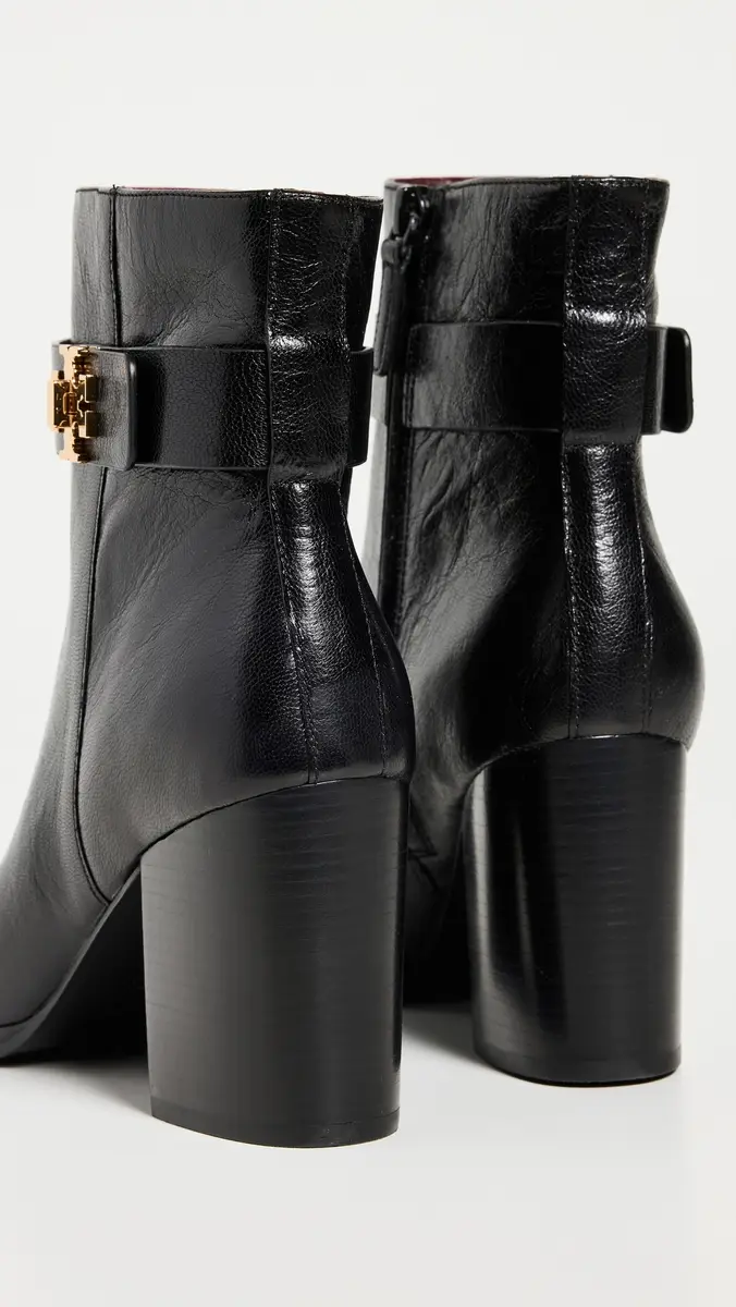 Tory Burch T Lock Heeled Ankle Boots 70mm | Thumbnail 4 Tory Burch T Lock Heeled Ankle Boots 70mm | Thumbnail 4