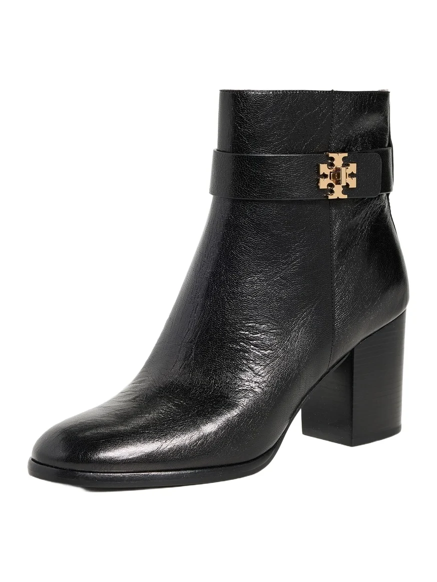 T Lock Heeled Ankle Boots 70mm
