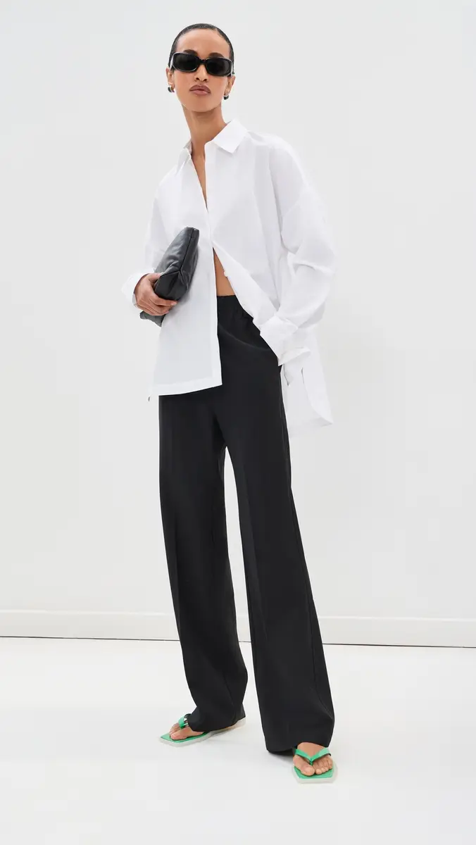 Tibi Tropical Wool Charles Trousers | Thumbnail 5 Tibi Tropical Wool Charles Trousers | Thumbnail 5
