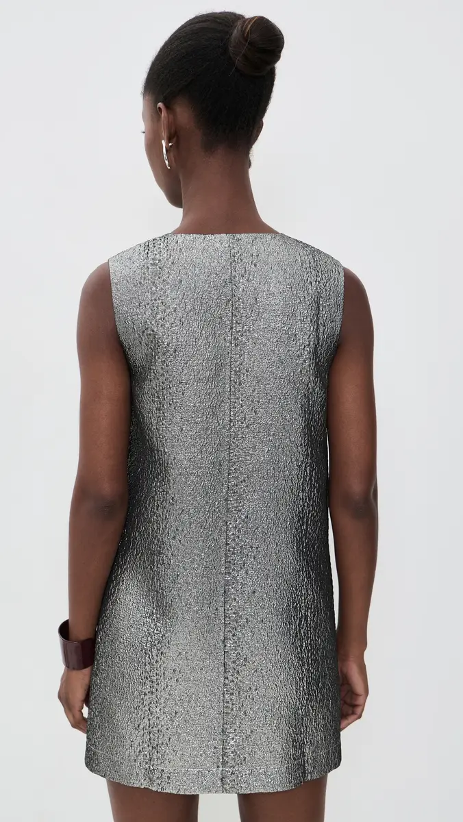 SIMONMILLER Fountain Metallic Mini Dress | Thumbnail 3