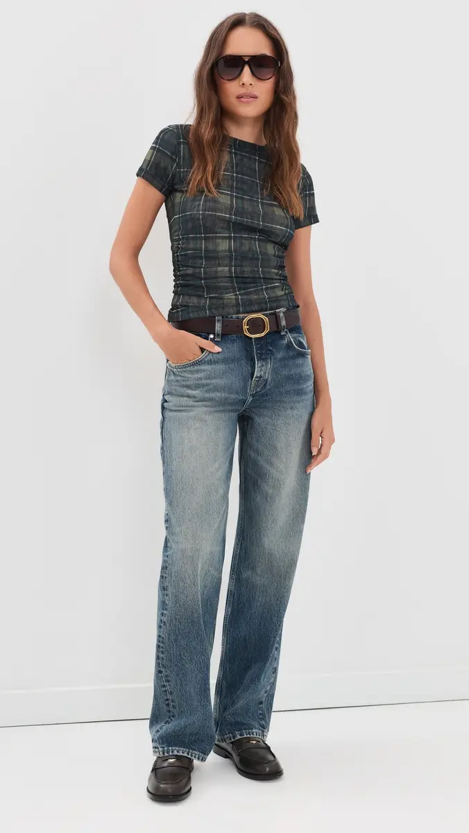 Madewell Ruched Mesh Tee | Thumbnail 5 Madewell Ruched Mesh Tee | Thumbnail 5