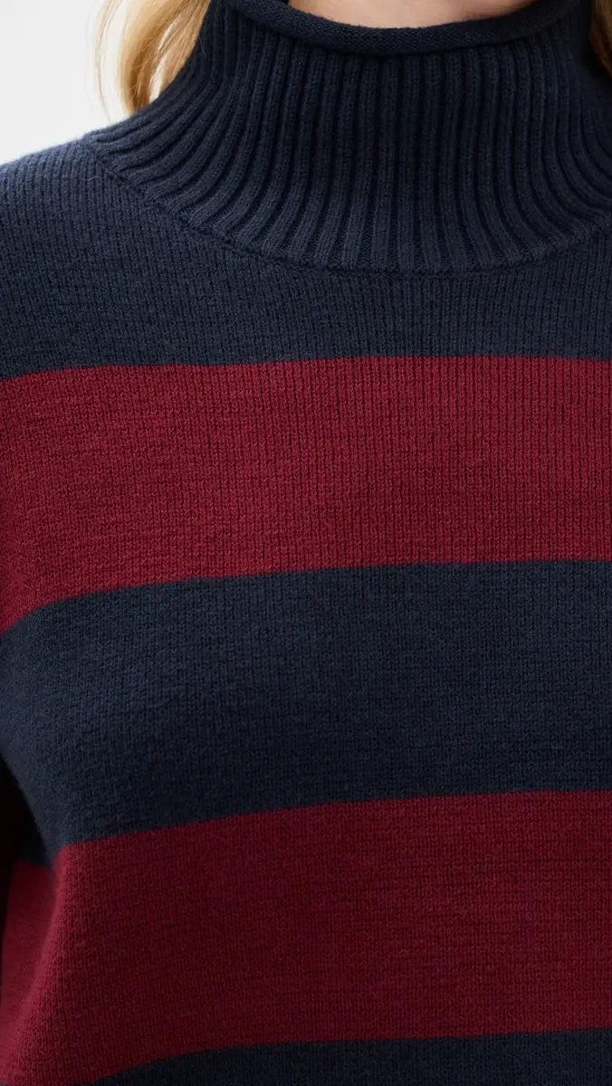 Marine Layer Mid Gauge Rugby Rollneck Sweater | Thumbnail 6
