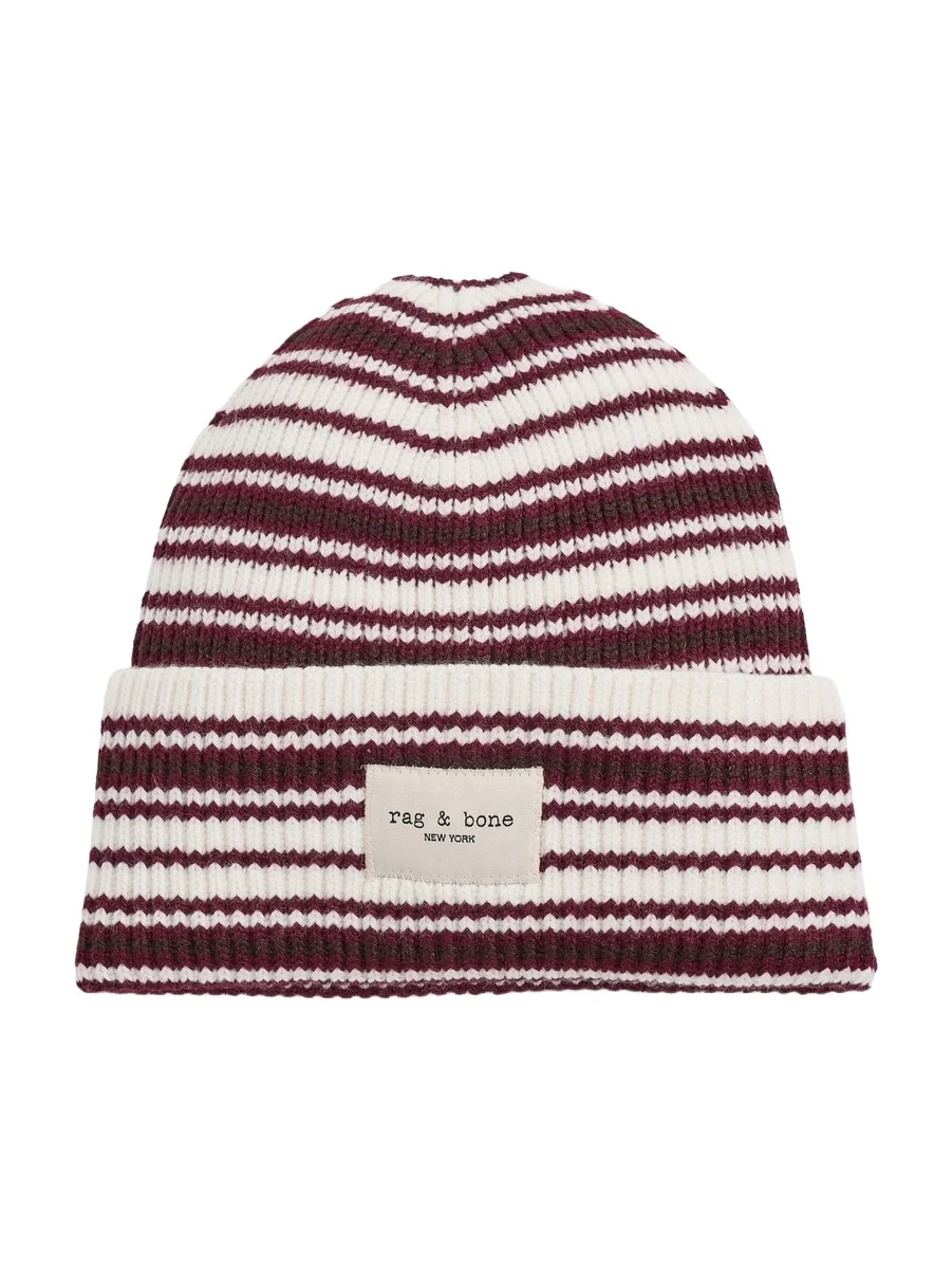 Blake Wool Blend Stripe Beanie Blake Wool Blend Stripe Beanie