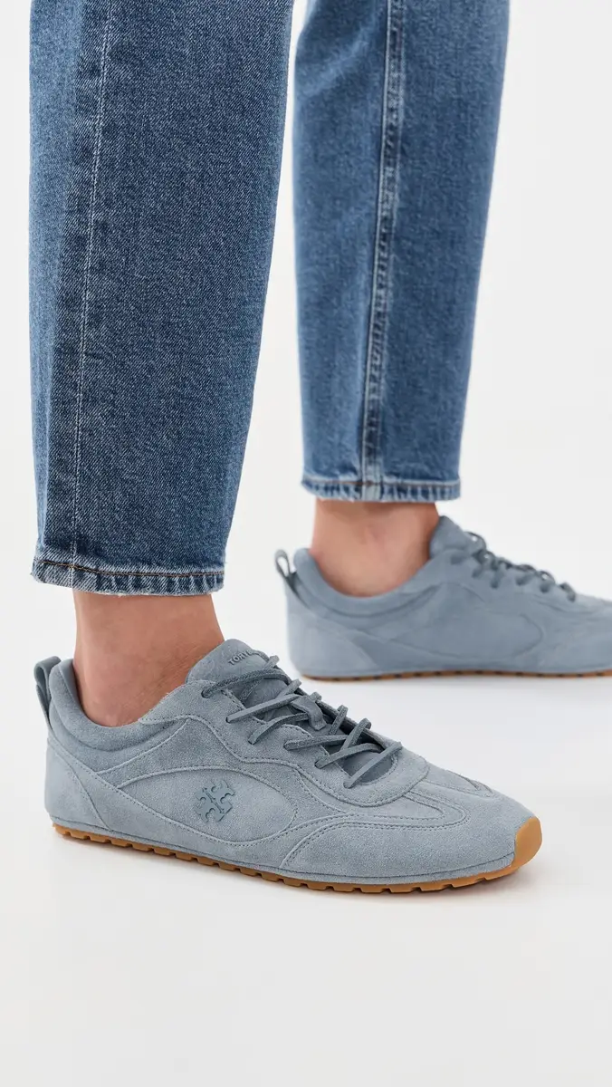Tory Burch Suede Field Sneakers | Thumbnail 3 Tory Burch Suede Field Sneakers | Thumbnail 3