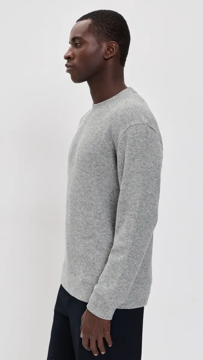 Beyond Yoga Rest Day Waffle Crewneck Sweatshirt | Thumbnail 4 Beyond Yoga Rest Day Waffle Crewneck Sweatshirt | Thumbnail 4