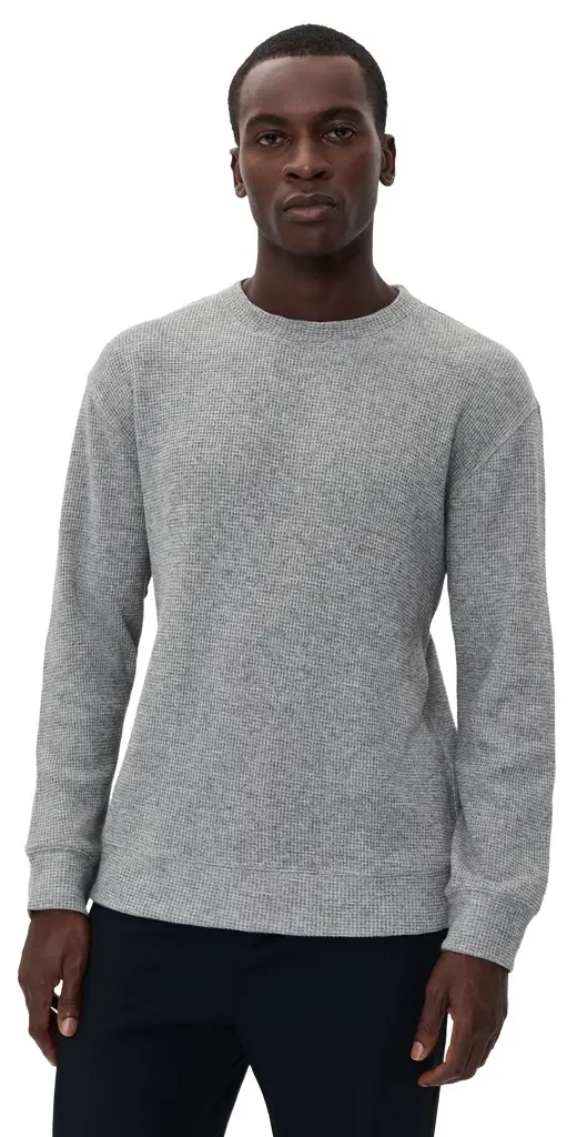 Beyond Yoga Rest Day Waffle Crewneck Sweatshirt