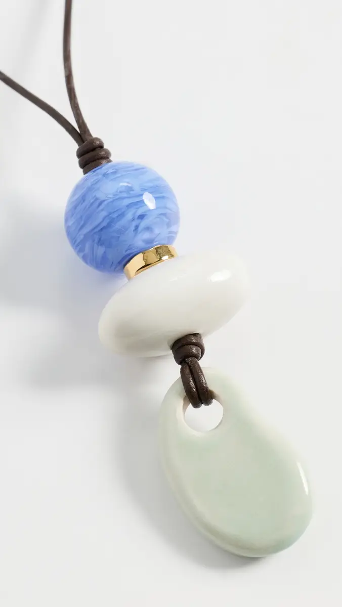 Lizzie Fortunato Museo Cord II Necklace in Sea Multi | Thumbnail 5 Lizzie Fortunato Museo Cord II Necklace in Sea Multi | Thumbnail 5