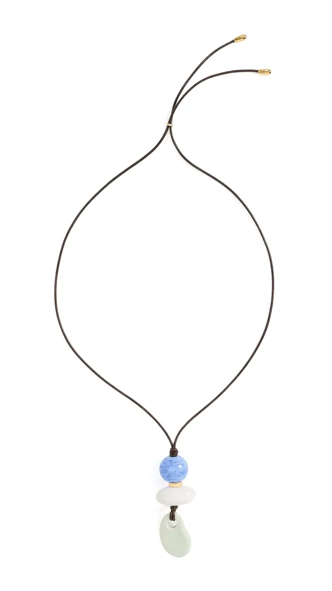 Lizzie Fortunato Museo Cord II Necklace in Sea Multi | Thumbnail 6 Lizzie Fortunato Museo Cord II Necklace in Sea Multi | Thumbnail 6
