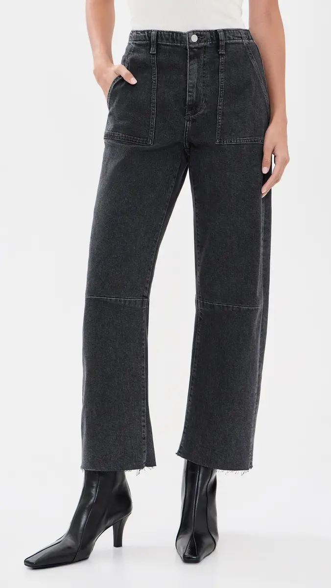 Le Jean Utility Soft Barrel Jeans | Thumbnail 2 Le Jean Utility Soft Barrel Jeans | Thumbnail 2