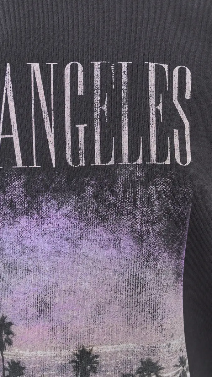 Anine Bing Miles Los Angeles Sweatshirt | Thumbnail 6 Anine Bing Miles Los Angeles Sweatshirt | Thumbnail 6