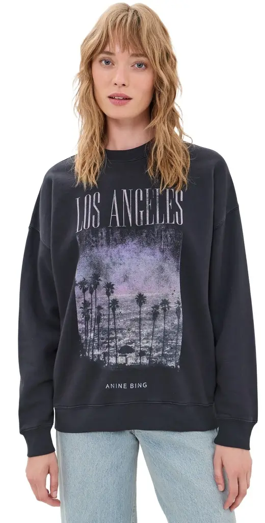 Anine Bing Miles Los Angeles Sweatshirt