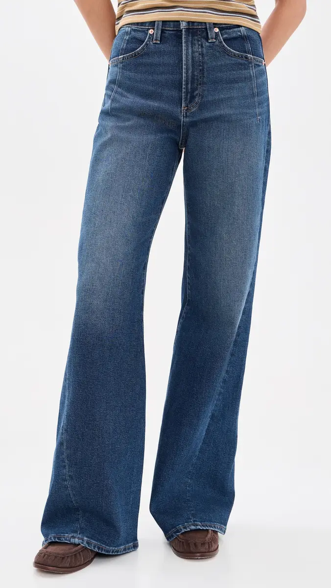 Pistola Kyra High Rise Bowed Wide Leg Jeans | Thumbnail 2 Pistola Kyra High Rise Bowed Wide Leg Jeans | Thumbnail 2