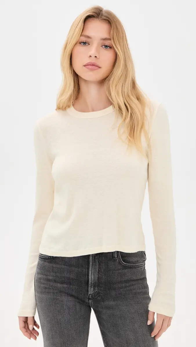 Mother The Itty Bitty Crop Tee | Thumbnail 2