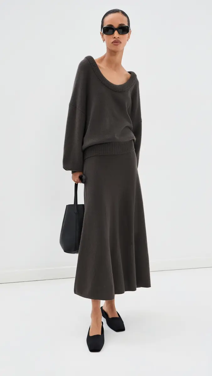 Lisa Yang Torie Cashmere Skirt | Thumbnail 5 Lisa Yang Torie Cashmere Skirt | Thumbnail 5