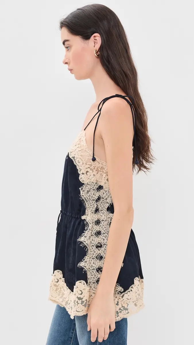 Sea Shay Lace Tie Camisole | Thumbnail 4 Sea Shay Lace Tie Camisole | Thumbnail 4