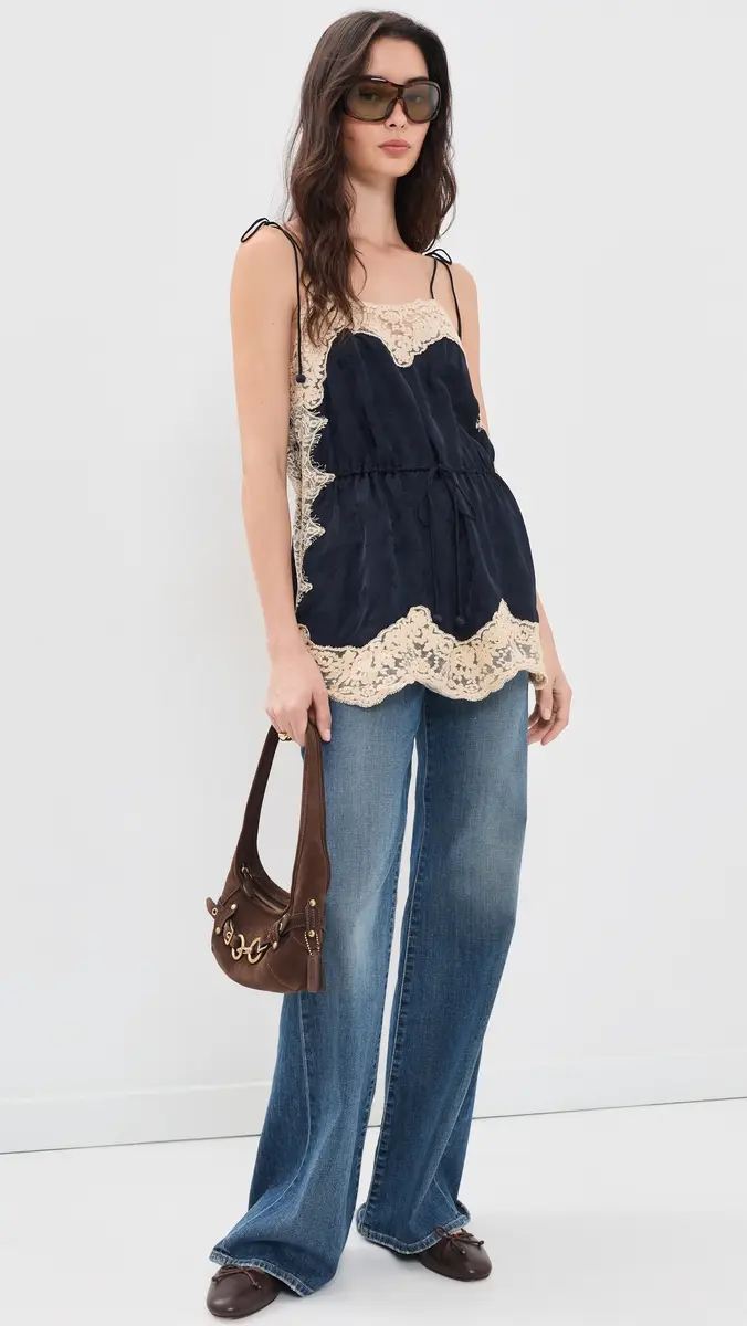 Sea Shay Lace Tie Camisole | Thumbnail 5 Sea Shay Lace Tie Camisole | Thumbnail 5