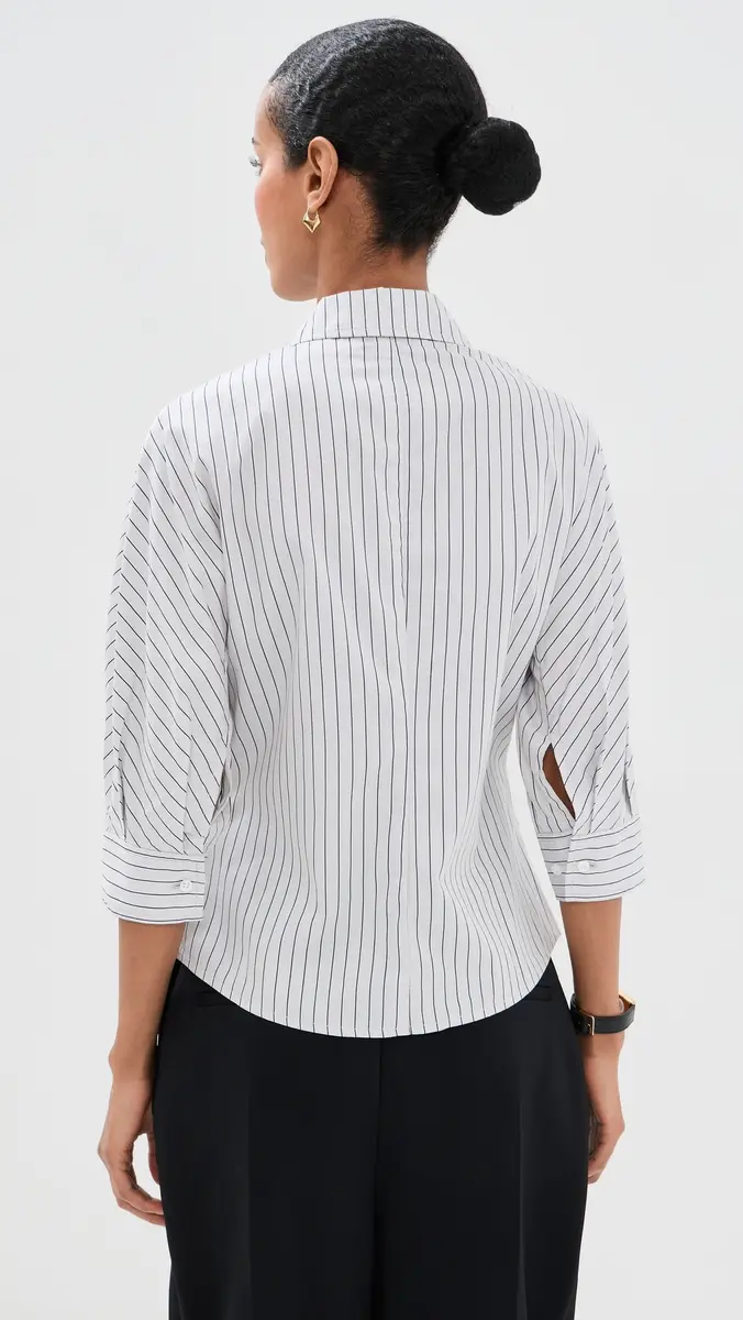 Kallmeyer Colette 3/4-Sleeve Button Down Shirt | Thumbnail 3 Kallmeyer Colette 3/4-Sleeve Button Down Shirt | Thumbnail 3