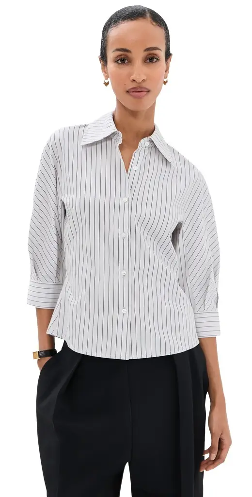 Kallmeyer Colette 3/4-Sleeve Button Down Shirt