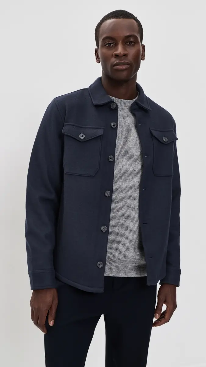 Beyond Yoga Day To Night Wool Shirt Jacket | Thumbnail 2 Beyond Yoga Day To Night Wool Shirt Jacket | Thumbnail 2