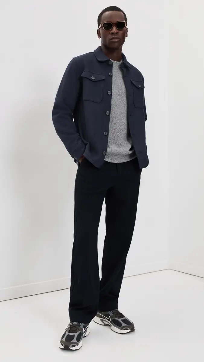 Beyond Yoga Day To Night Wool Shirt Jacket | Thumbnail 5 Beyond Yoga Day To Night Wool Shirt Jacket | Thumbnail 5