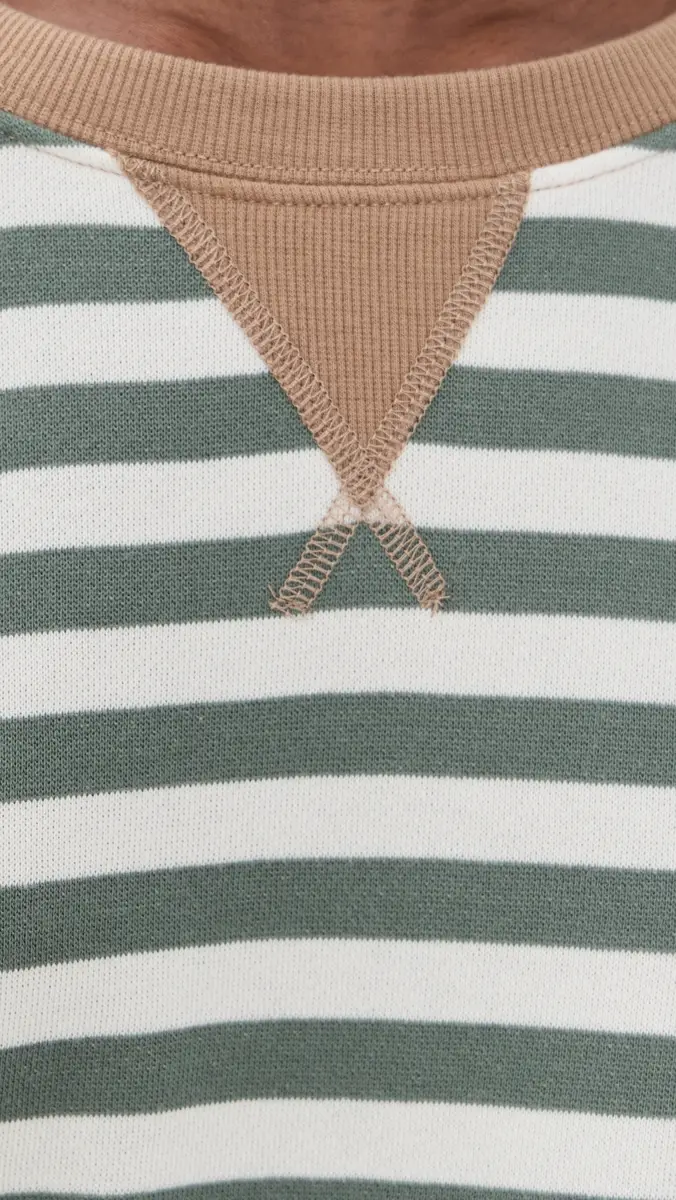 Z Supply Low Key Stripe Sweatshirt | Thumbnail 6 Z Supply Low Key Stripe Sweatshirt | Thumbnail 6