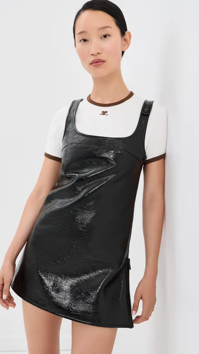 Courrèges Reedition Vinyl Dress | Thumbnail 2 Courrèges Reedition Vinyl Dress | Thumbnail 2
