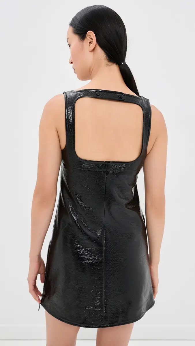 Courrèges Reedition Vinyl Dress | Thumbnail 4 Courrèges Reedition Vinyl Dress | Thumbnail 4