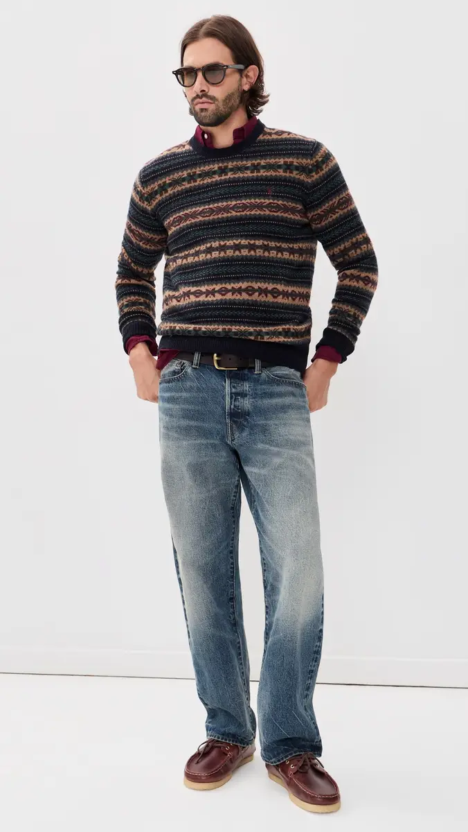 Polo Ralph Lauren Fair Isle Crew Neck Sweater | Thumbnail 5 Polo Ralph Lauren Fair Isle Crew Neck Sweater | Thumbnail 5