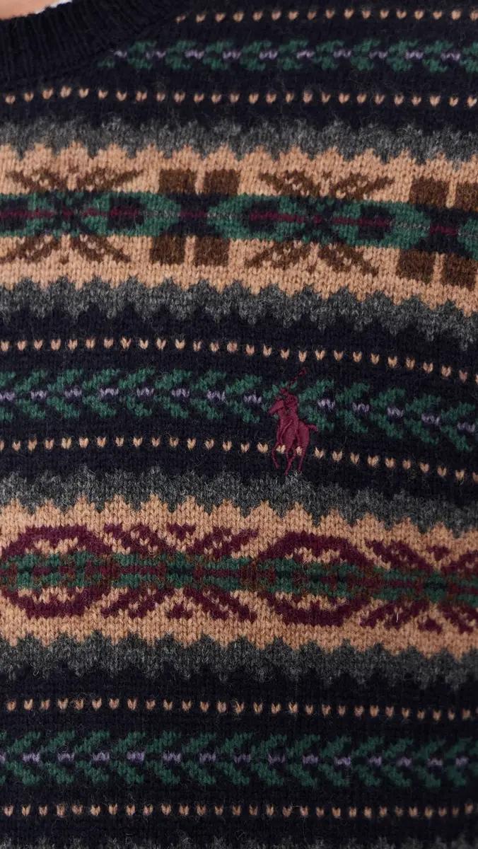 Polo Ralph Lauren Fair Isle Crew Neck Sweater | Thumbnail 6 Polo Ralph Lauren Fair Isle Crew Neck Sweater | Thumbnail 6