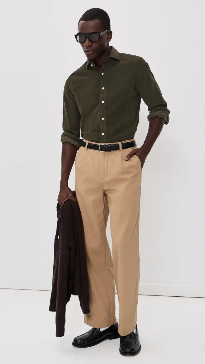 Polo Ralph Lauren Long Sleeve Corduroy Sport Shirt | Thumbnail 5