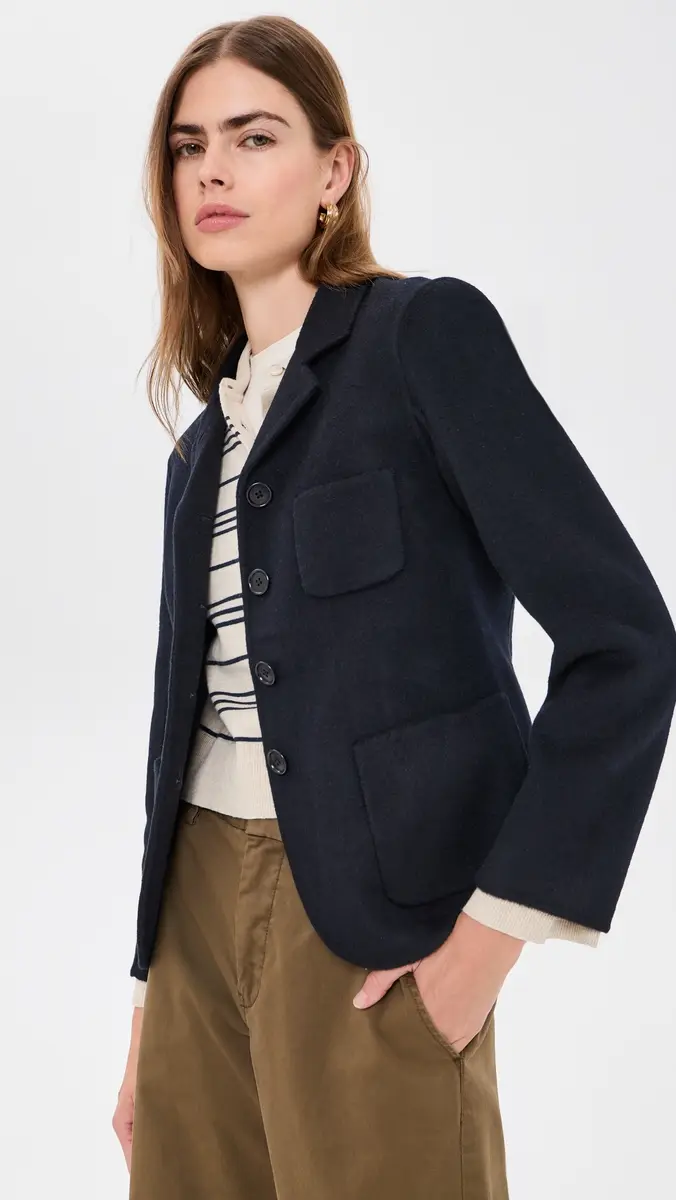 Alex Mill Lexington Jacket In Double Face Wool | Thumbnail 2 Alex Mill Lexington Jacket In Double Face Wool | Thumbnail 2